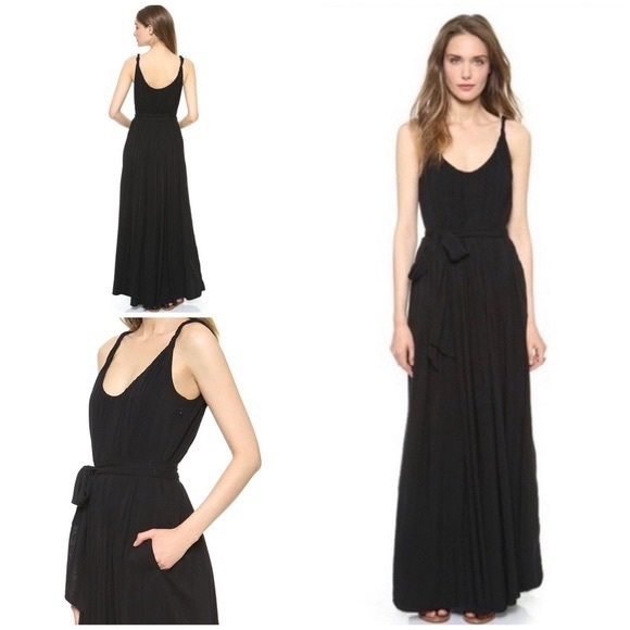 Madewell Sun Isle Maxi Dress in Black - Picture 6 of 6